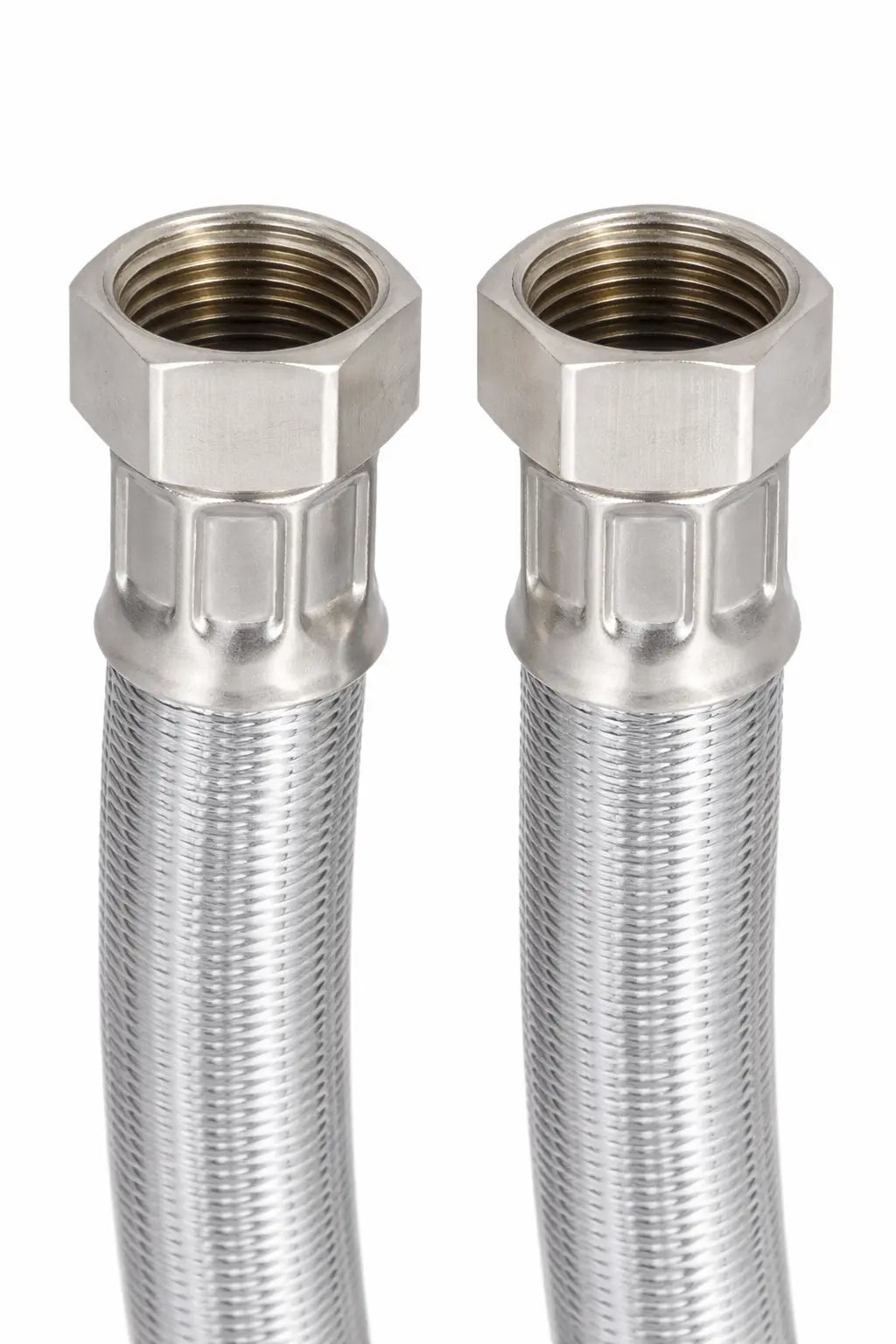 Manguera Para Boiler Flexible 1/2" X 1/2" X 80cm Acero Inoxidable Cnx Inner 10 Pzs - CNX - empaque