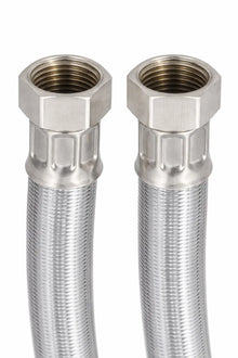 Manguera Para Boiler Flexible 1/2" X 1/2" X 80cm Acero Inoxidable Cnx Inner 10 Pzs - CNX - empaque