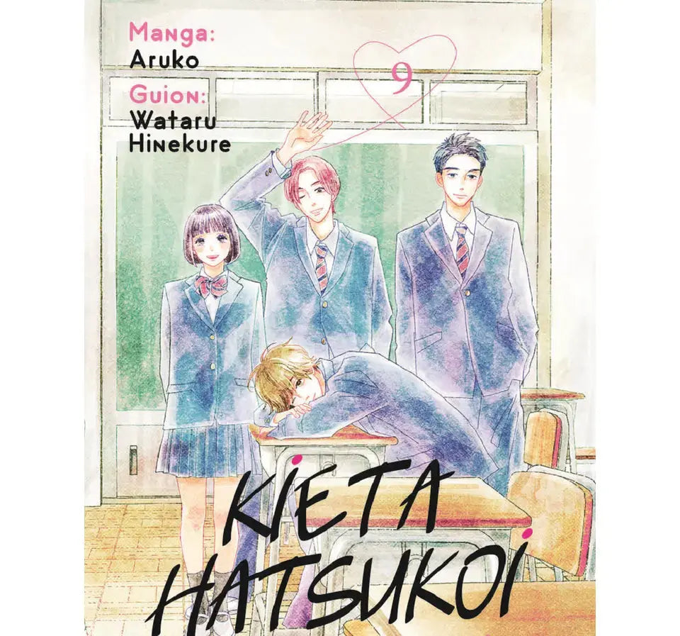 Borroso Primer Amor Kieta Hatsukoi Panini Manga Español N°9 - Panini