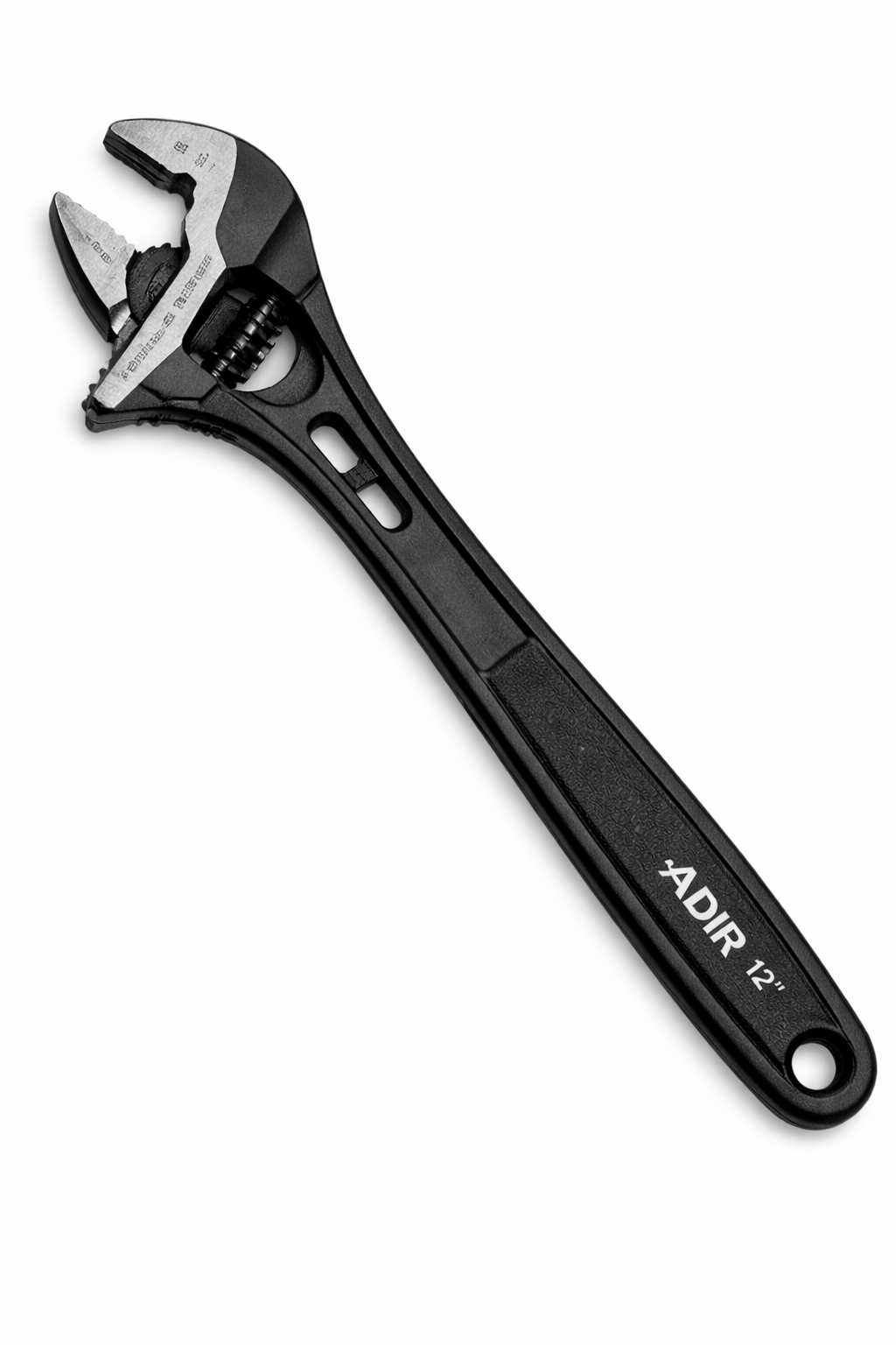 Llave Ajustable 3 En 1 Acabado Pavonado 12 Pulgadas Adir