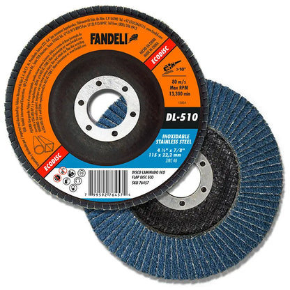 DISCO LAMINADO Z-40 INOXIDABLE FANDELI - Fandeli
