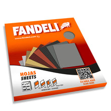 50 piezas Hoja de Lija C-99 Fandeli Grano 150 0.230m x 0.280m