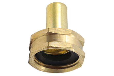 Conexion De Lamina De Laton Para Manguera Hembra 1/2" Cnx