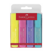 Marcadores Marcatextos Color Pastel Faber Castell Tl46 4Pz - MarchanteMX