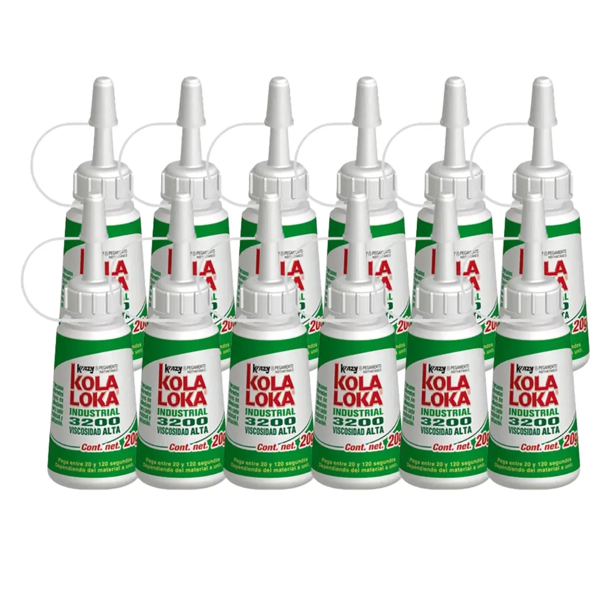 Caja 12 Pegamentos Industrial Kl3200-20 G Kolaloka - Dogotuls - detalle