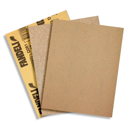 25 pzs Lija Madera 9x11 G 060 Madera D081 Alo Fandeli 59 Cantidad de granos 60 - Fandeli