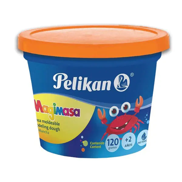 Masa Moldeable Pelikan Magimasa Elegir Color Naranja - Parker - vista lateral