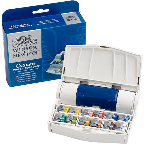 Estuche 12 Acuarelas Cotman Field Plus Winsor & Newton Winsor & Newton