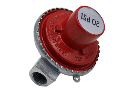 Regulador Para Gas 1 Vía Con Punta Pol Y Tiz Alta Argos