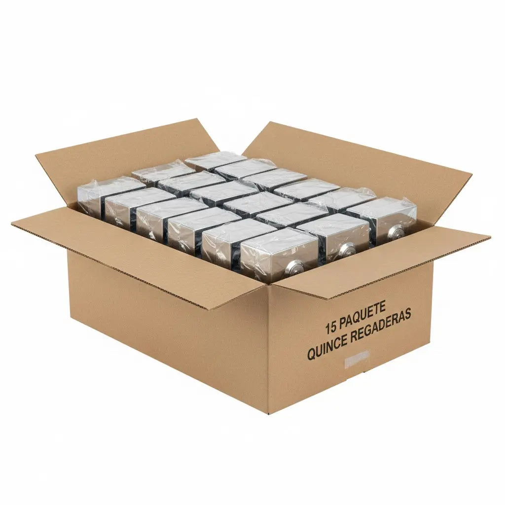 Regadera Cuadrada 6" Acero Inox Deluxe Cnx CNX