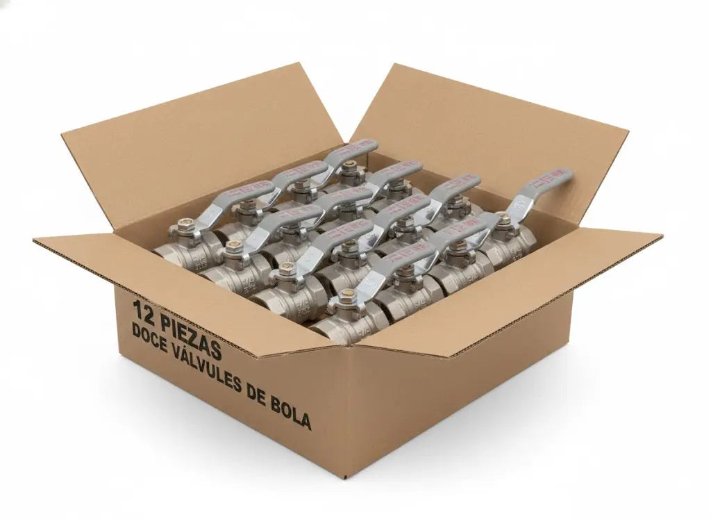 Válvula Esfera Roscable H*H 3/4" 200 Psi Con Palanca De Control Cnx CNX