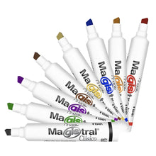 Marcadores Azor para Pizarron Blanco Magistral Clasico 6mm 12 Piezas Elige Color