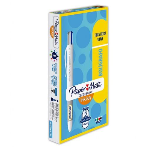 Bolígrafo Cuatricolor Kilométrico Business 6 piezas 1931075 - MarchanteMX