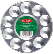 Derwent academy - Godete de aluminio con 10 cavidades