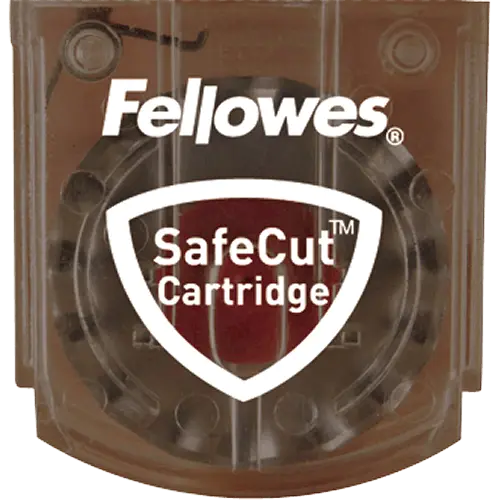 Navajas SafeCut™ para Cortadora Rotativa – Corte Recto, 2 piezas Fellowes - fellowes - vista lateral