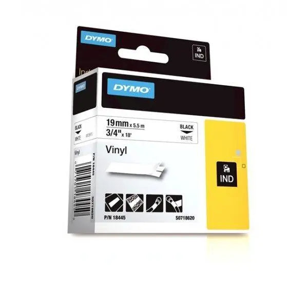 Cinta Vinilo Blanco 19mm Dymo - Dymo