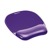 Mouse Pad con Reposamuñecas de Gel Crystal™ - Morado - MarchanteMX