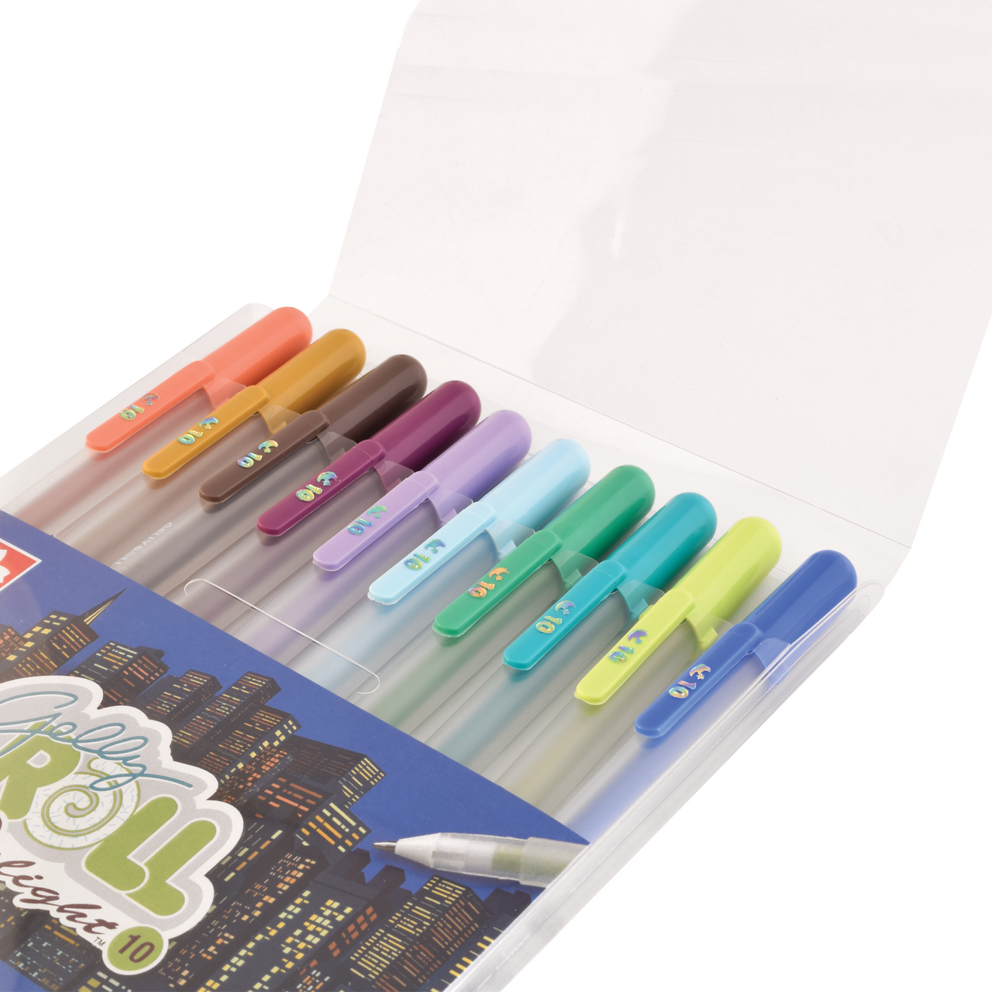GELLY ROLL - SET CON 10 PLUMAS DE GEL MOONLIGHT PASTEL