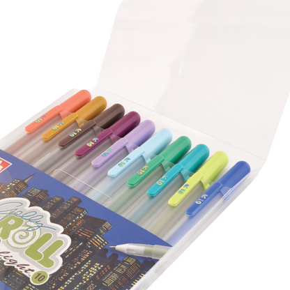 GELLY ROLL - SET CON 10 PLUMAS DE GEL MOONLIGHT PASTEL