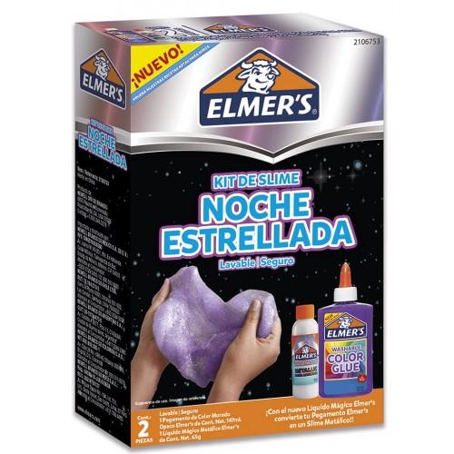 Kit Para Hacer Slime Elmers Noche Estrellada 2 Piezas 2106753 - MarchanteMX