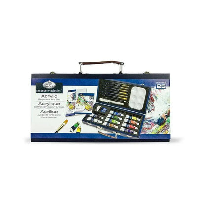 ROYAL LANGNICKEL - Estuche de arte de madera beginners acrílico #RSET-ACR3000 Royal Langnickel