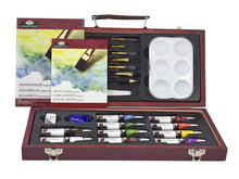 ROYAL LANGNICKEL - Estuche de arte de madera beginners acuarela