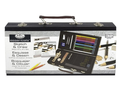 ROYAL LANGNICKEL - Estuche de arte de madera beginners sketch y dibujo