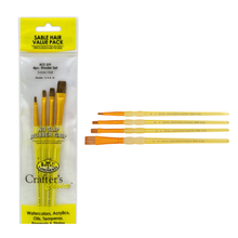 ROYAL LANGNICKEL - Bolsa con 4 pinceles serie R9125