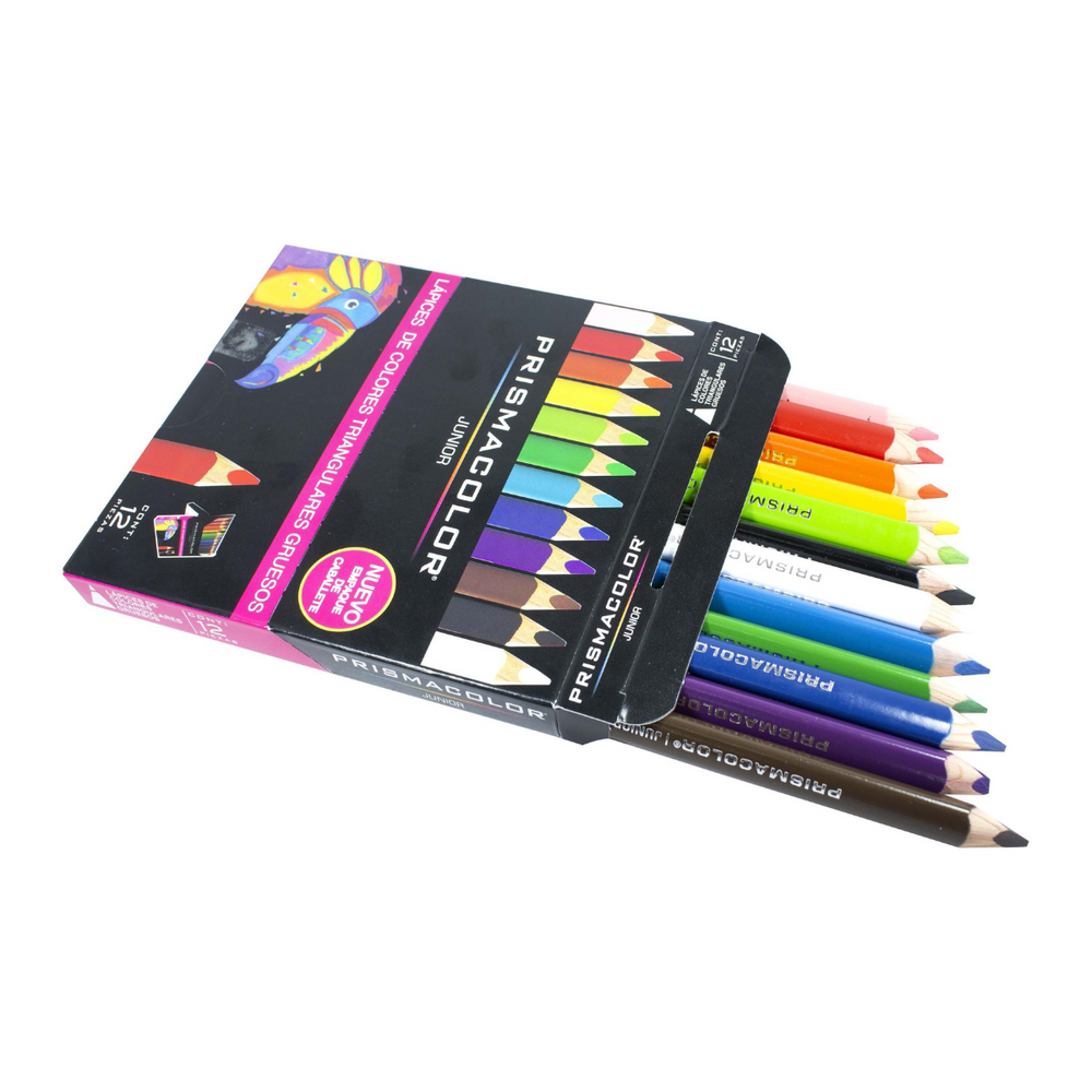 Lapices De Colores Lyra Groove Slim Triangular Minas De 3,3 Mm Caja De 24 Colores Sacapuntas Pack De 6 Uds