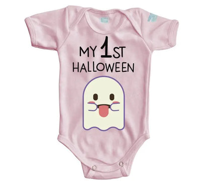 Body Bebé 1st Halloween Fantasma Niña - MarchanteMX