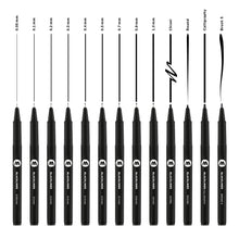 MOLOTOW - SET CON 11 ESTILÓGRAFOS BLACKLINER