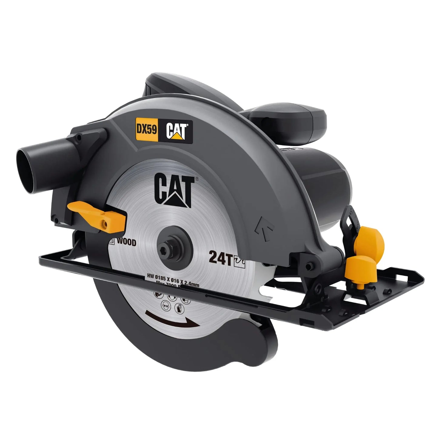 CATERPILLAR SIERRA CICULAR 1400W DX59 - Fandeli - vista lateral
