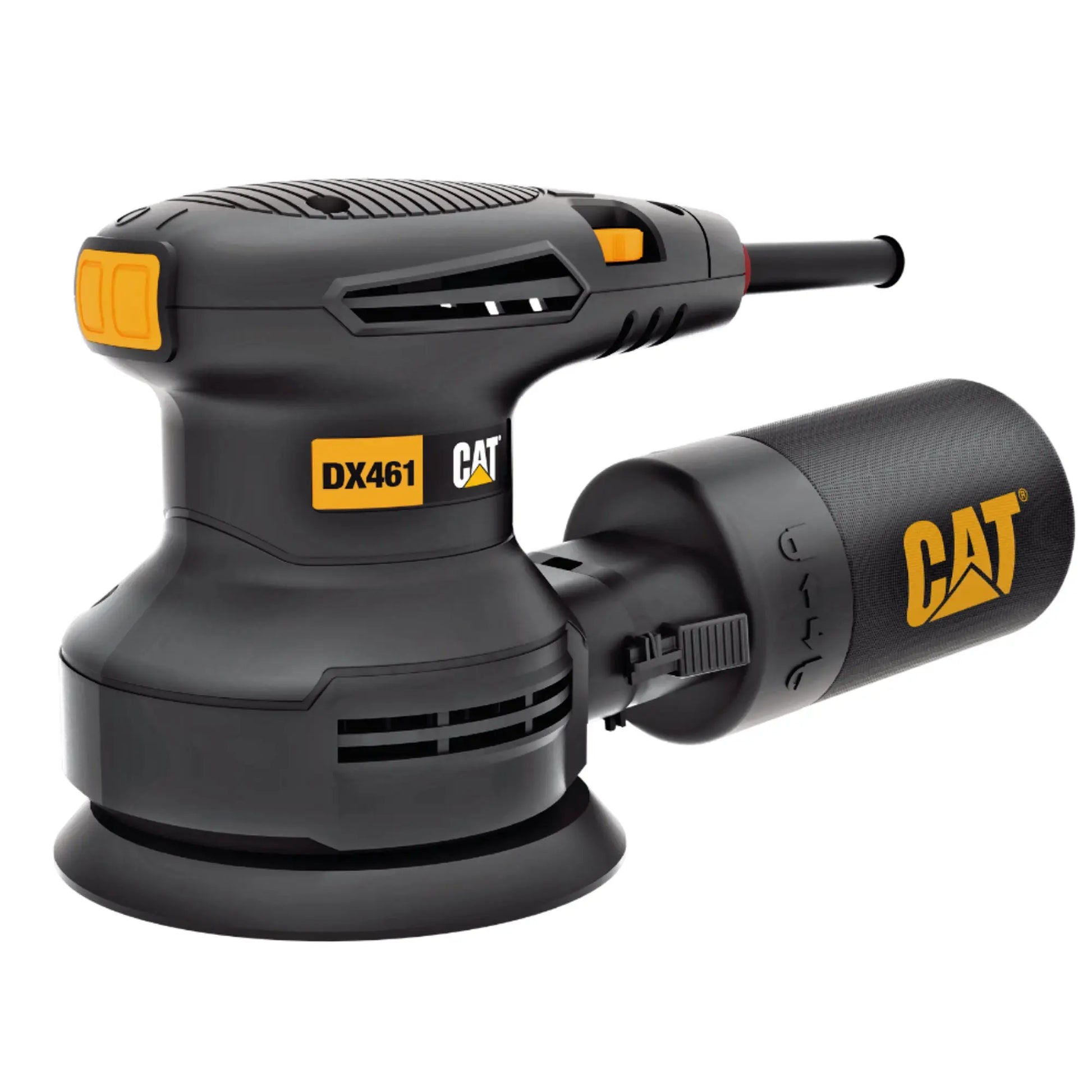 CATERPILLAR LIJADORA ORBITAL 5PULG 400W DX461 - Fandeli - vista lateral