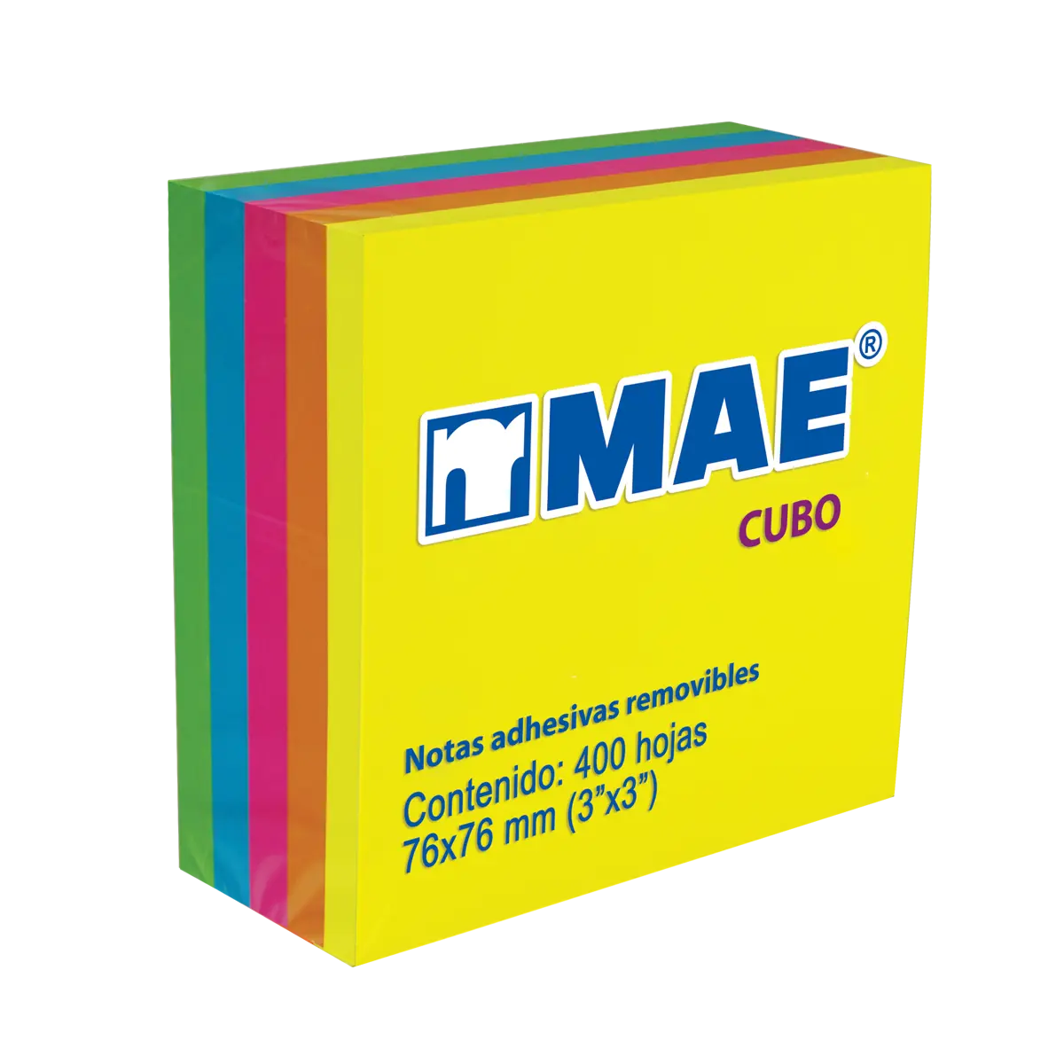 Notas Adhesivas MAE 3x3 pul block con 10