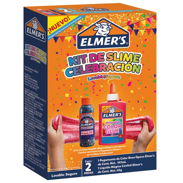 Kit Para Hacer Slime Celebración Elmers 2106755 - MarchanteMX