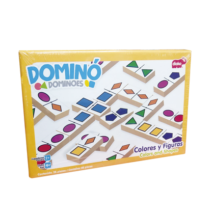DOMINÓ COLORES Y FIGURAS