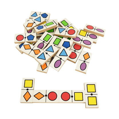 DOMINÓ COLORES Y FIGURAS