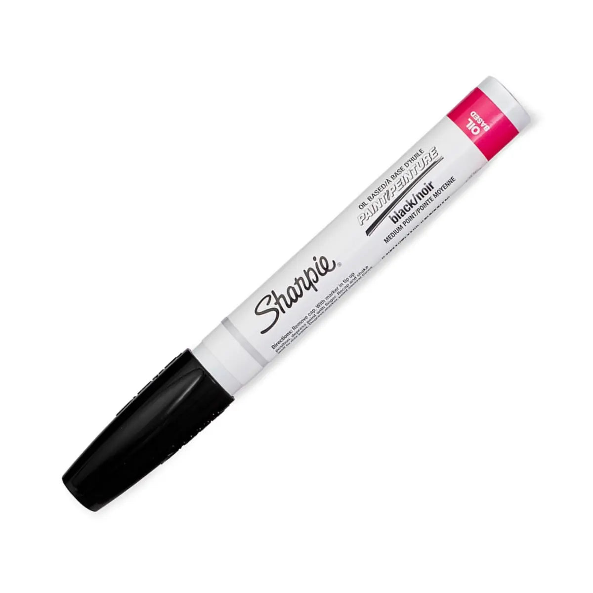 Marcador Sharpie Paint Base Aceite Punta Media 1 Pieza Elige Color Negro - Sharpie