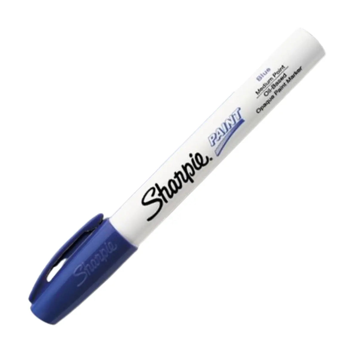 Marcador Sharpie Paint Base Aceite Punta Media 1 Pieza Elige Color Azul - Sharpie