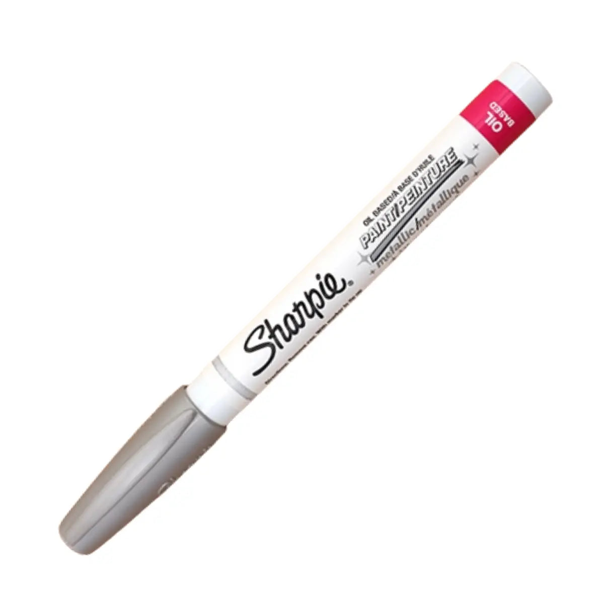 Marcador Sharpie Paint Base Aceite Punta Media 1 Pieza Elige Color Plateado - Sharpie