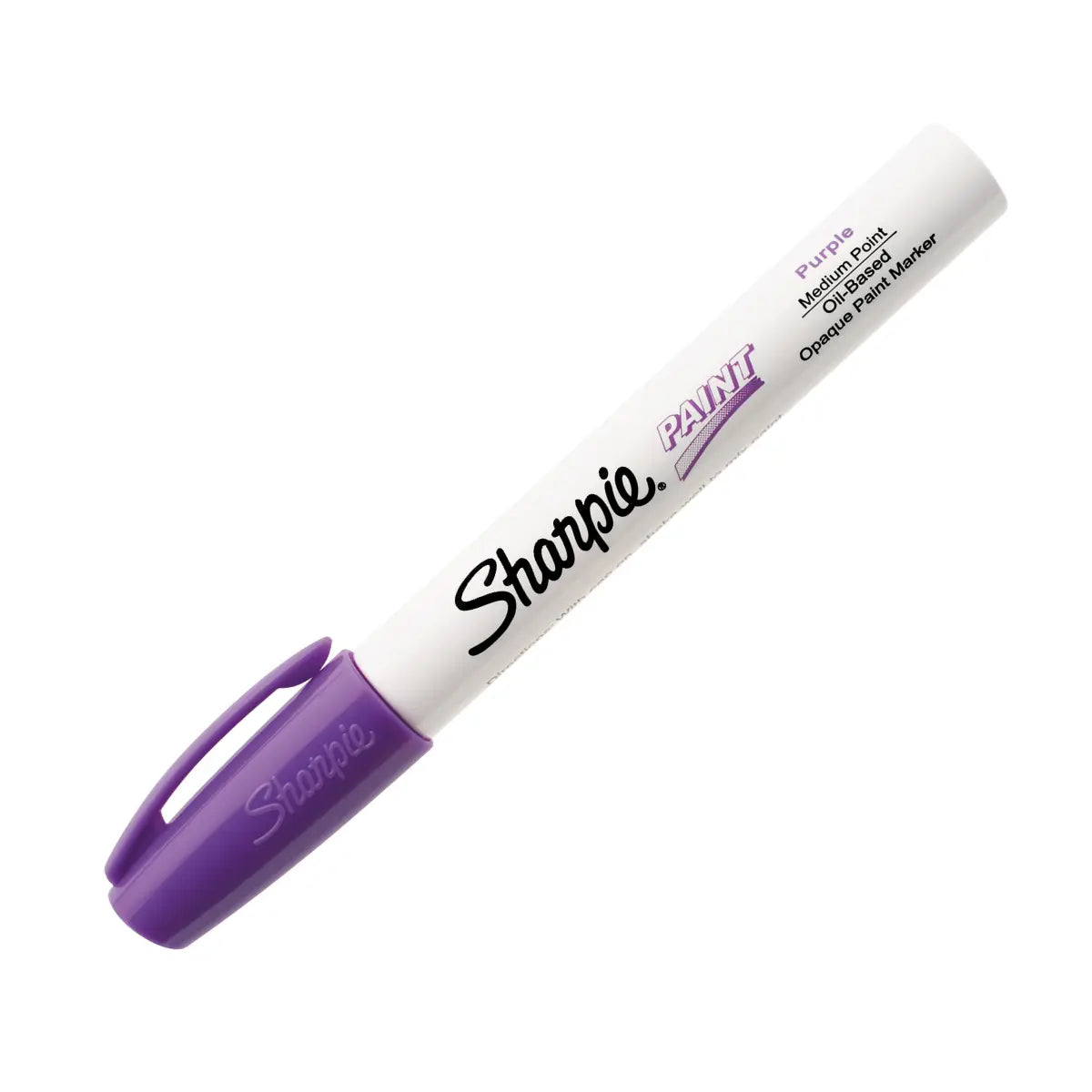 Marcador Sharpie Paint Base Aceite Punta Media 1 Pieza Elige Color Morado - Sharpie