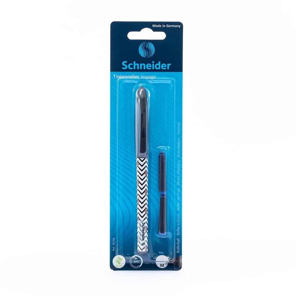 SCHNEIDER - BOLÍGRAFO ROLLER VOYAGE TINTA AZUL Schneider