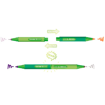 SCHNEIDER -6 ESTILÓGRAFOS FINELINER LINK IT Schneider