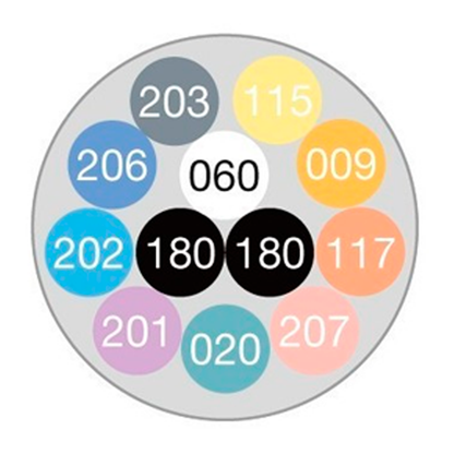 MOLOTOW -  MAIN KIT PASTEL CON 12 MARCADORES ACRÍLICOS ONE4ALL 4MM