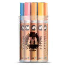 MOLOTOW -  MAIN KIT PASTEL CON 12 MARCADORES ACRÍLICOS ONE4ALL 4MM