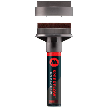 MOLOTOW -  MARCADOR PERMANENTE NEGRO SPEEDFLOW 767PI 60MM