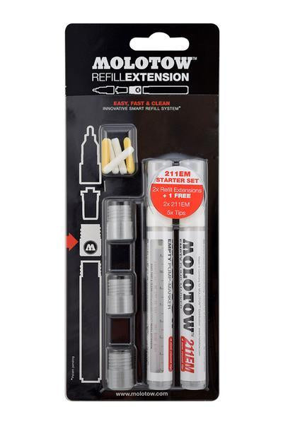 MOLOTOW -Blister surtido refill extensión twin no. 510