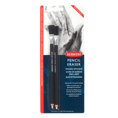 DERWENT SET CON 2 GOMAS DE BORRAR EN FORMA DE LÁPIZ - Derwent - detalle