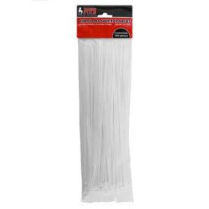 CINTILLA CINCHO SUJETACABLE TRANSPARENTE 15" X 3/16 (100 PZAS) DOGOTULS WL8024 - Dogotuls