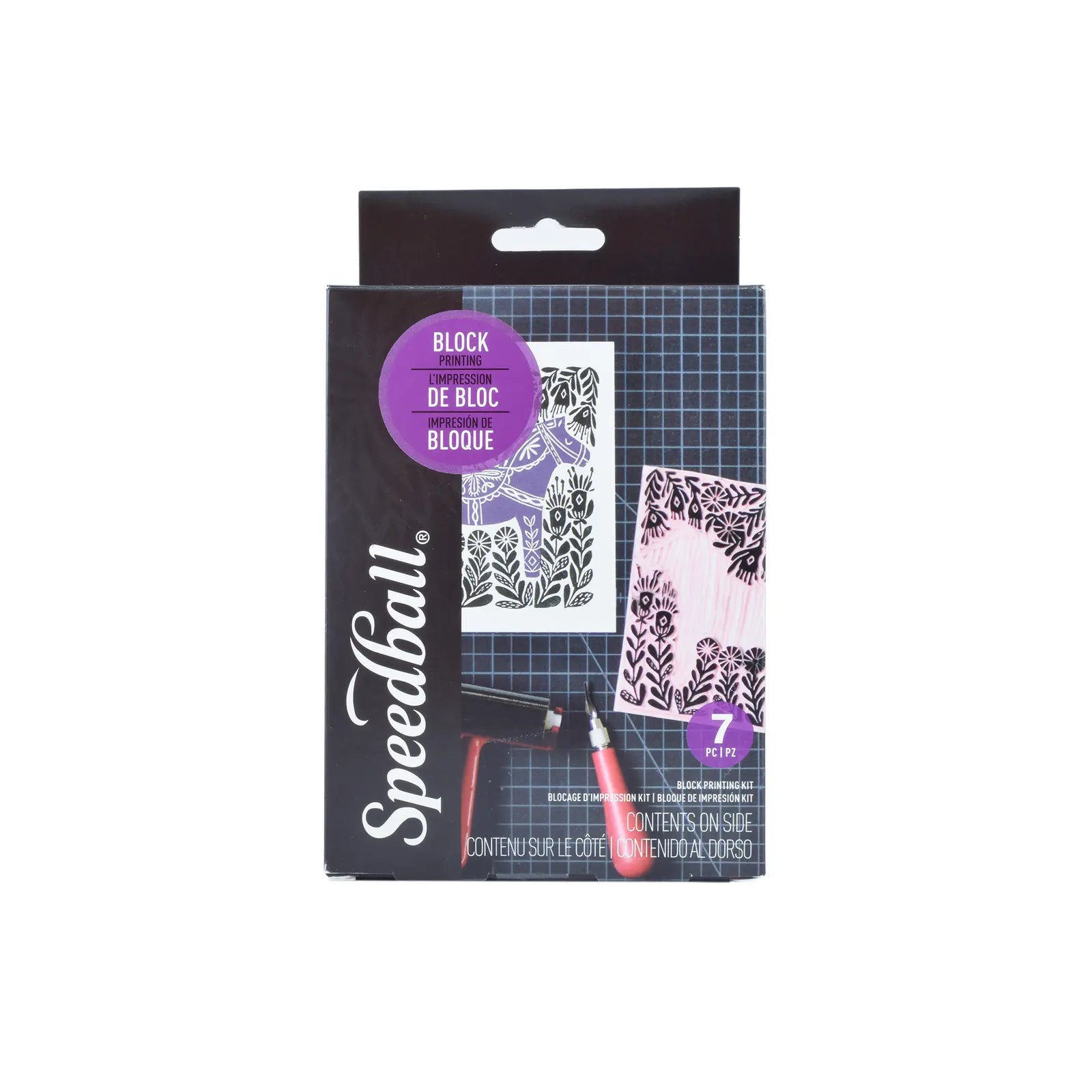 SPEEDBALL - Kit de iniciación para impresión con un bloque - Coveme